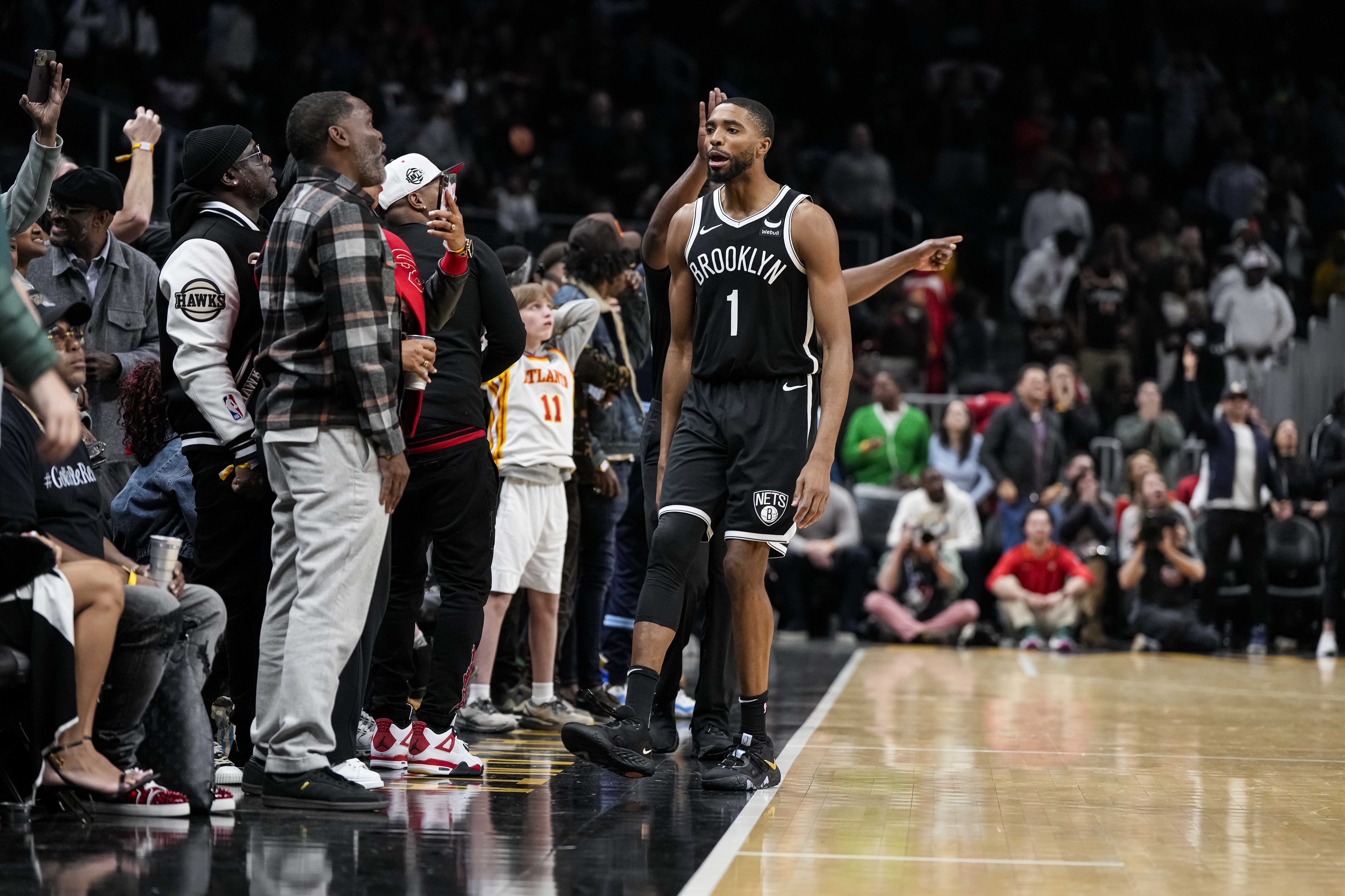 Brooklyn Nets forward Mikal Bridges